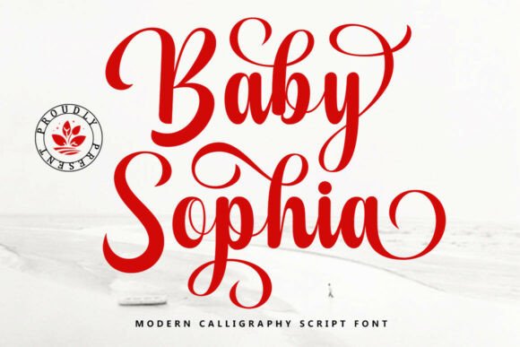 Baby Sophia: A Script Font for Elegant Visual Design