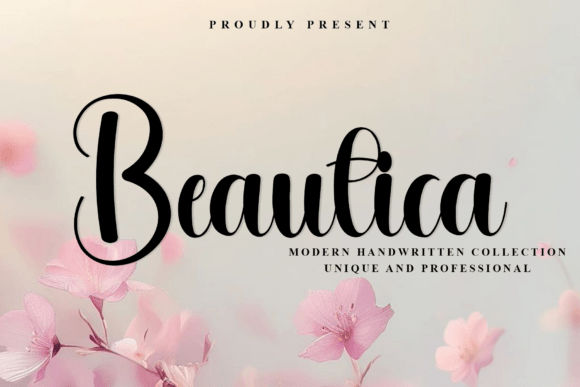 Beautica: The Modern Script for Elegant Design