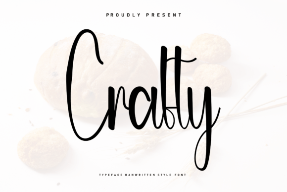 Crafty: A Handwritten Font That Adds Cozy Charm to Your Designs
