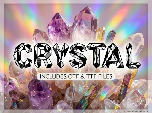 Crystal: Refracting Light and Creativity in Graphic Design