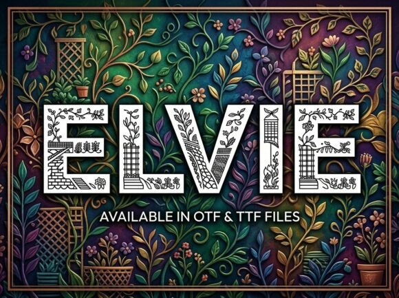 Elvie: A Bold Typeface for Modern Branding