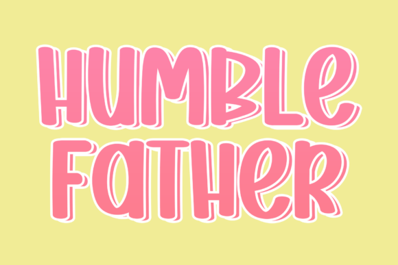 Humble Father: The Elegance of Script Typography