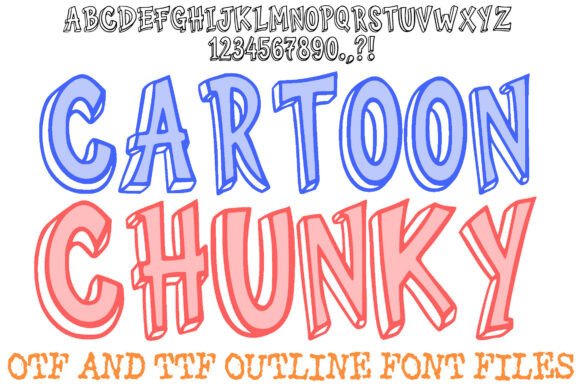 Inject Serious Fun with Cartoon Chunky Font