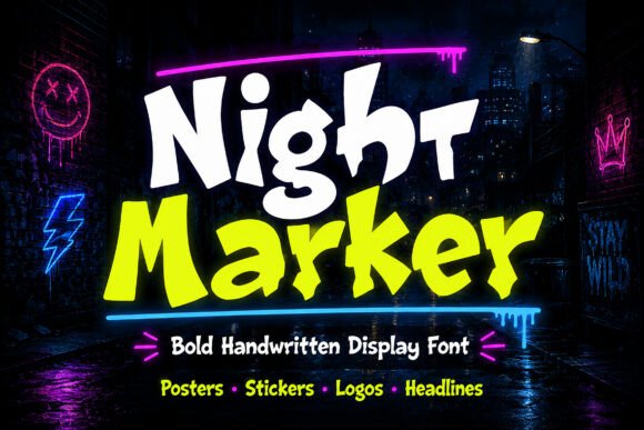 Night Marker: Inject Vibrant Energy Into Your Designs