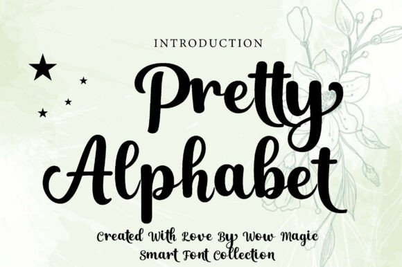 Pretty Alphabet: Elegant Script for Modern Design