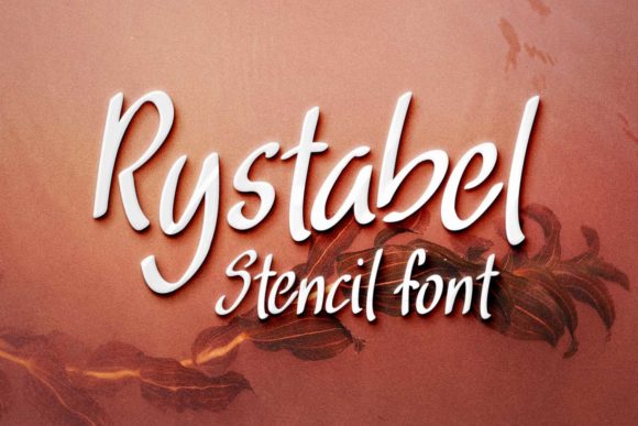 Rystabel: The Handwritten Stencil Font for Modern Design