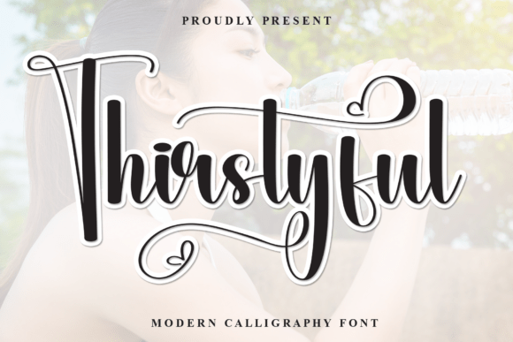 Thirstyful: The Charming Handwritten Font for Whimsical Designs