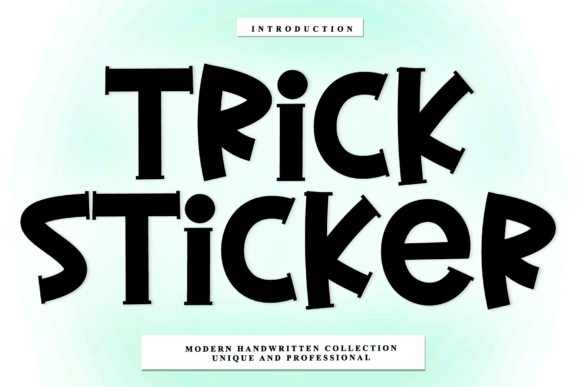 Trick Sticker: The Artisan Script Font for Modern Branding